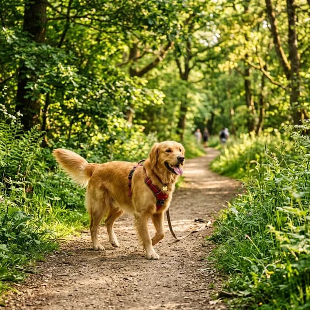Cão saudável em atividade física